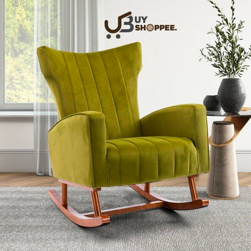 Velvet Rocking Chair for living Room ,Bed Room