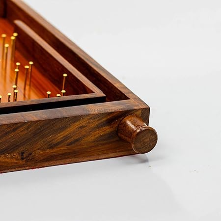 Nagina International Wood Tabletop Pinball Game