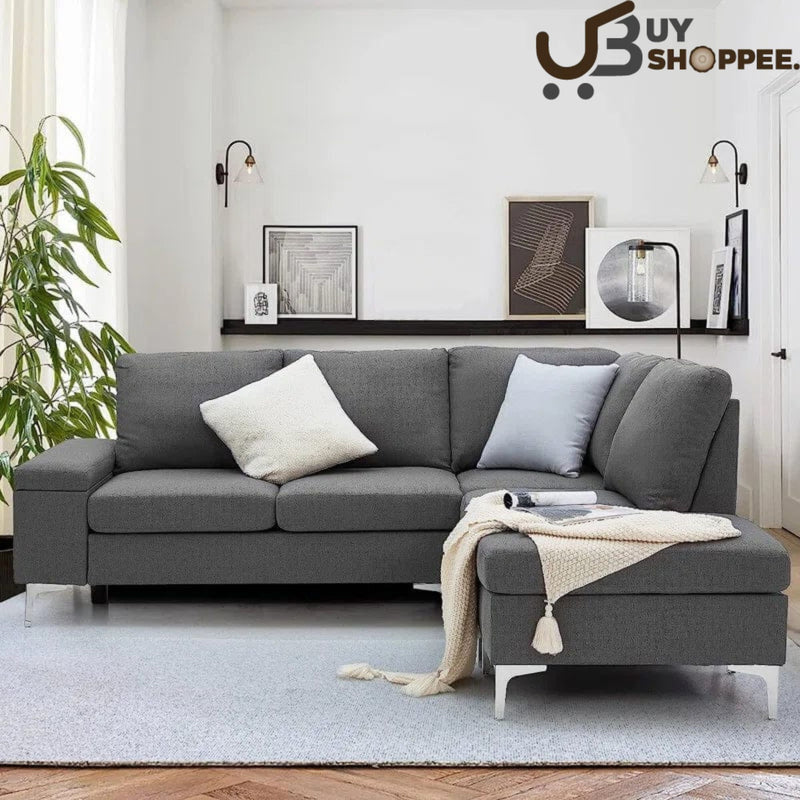 Buy Alteus 2 - Piece Upholstered Corner Sofa Chaise