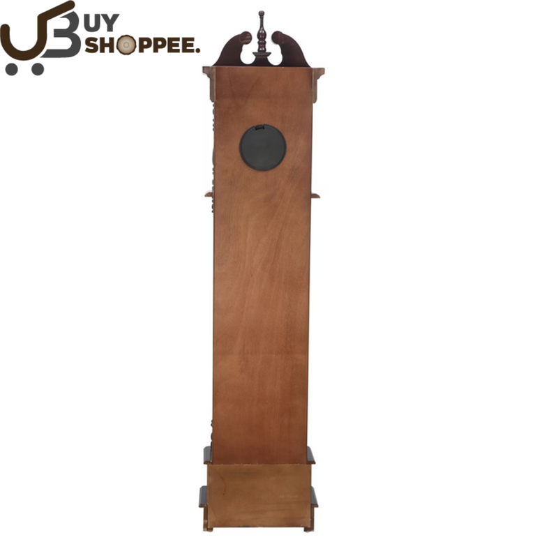 Brown Grandfather Solid Wood Pendulum Clock