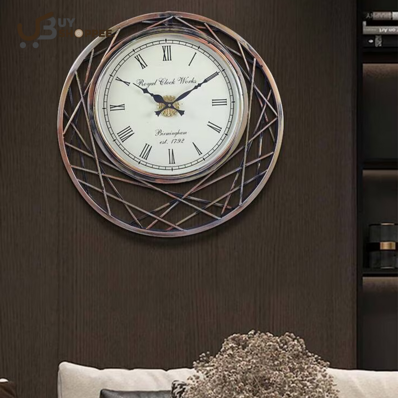 Hamilton Copper IRON Wall Clock,