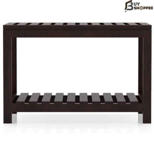 Marco Solid Wood Bench In Mahogany Finish