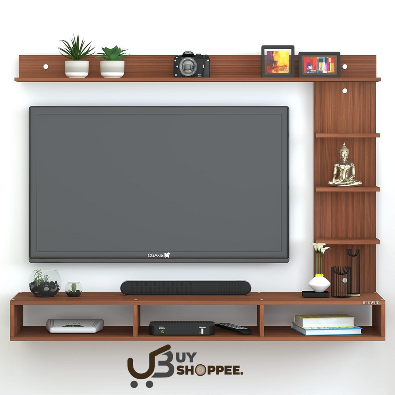 Redwud Ryder Engineered Wood TV Cabinet- Ideal for Upto 42