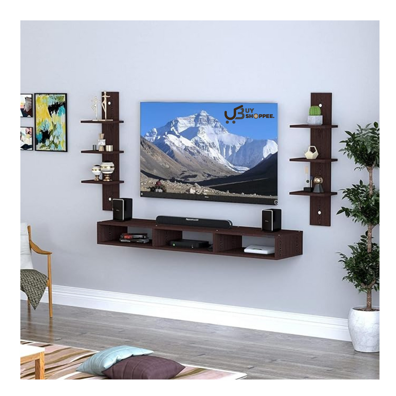 Stylish Wall-Mounted Entertainment Center | Space-Saving