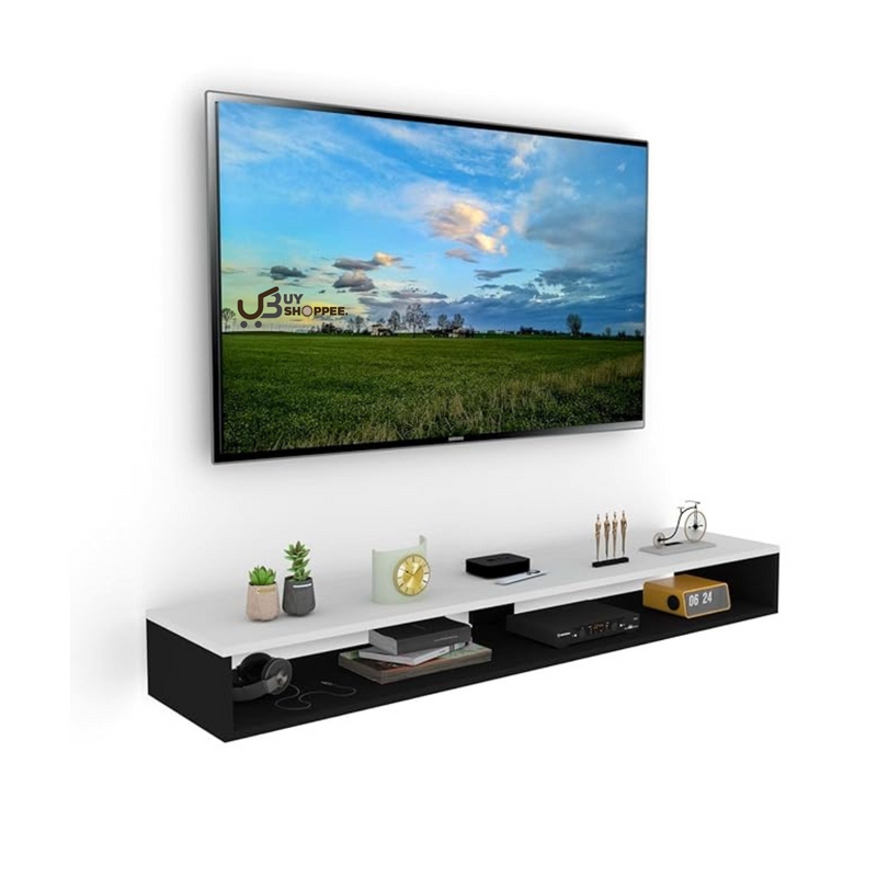 Alpine Serenity Floating TV Console: Elevate Your Viewing Experience