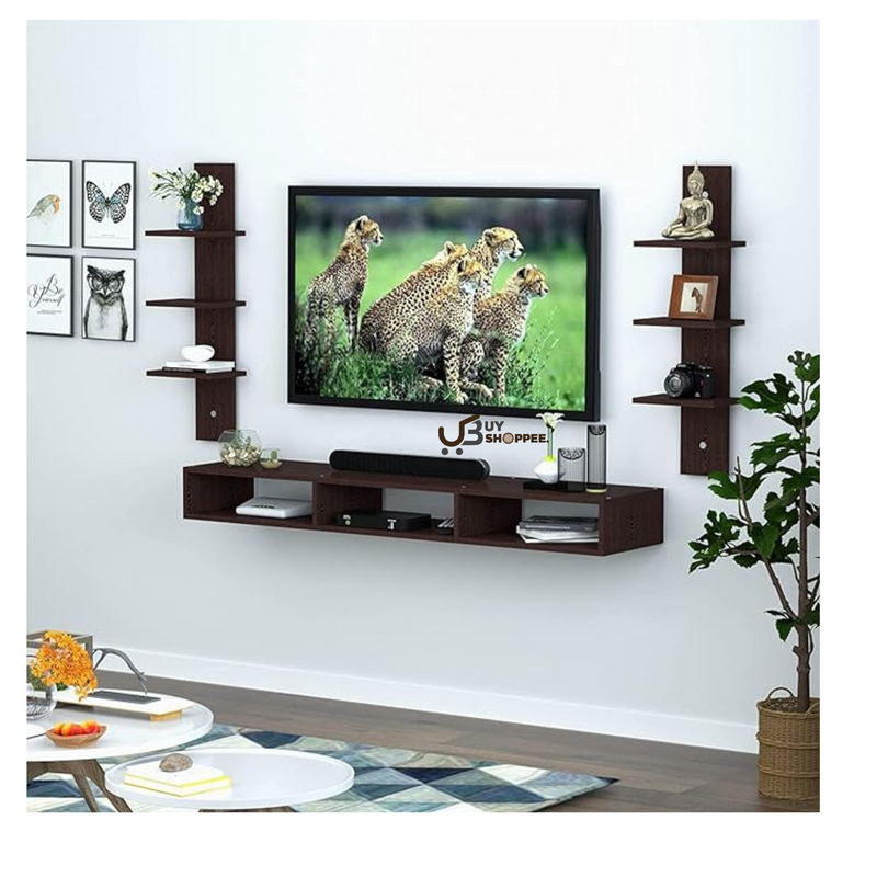 Stylish Wall-Mounted Entertainment Center | Space-Saving