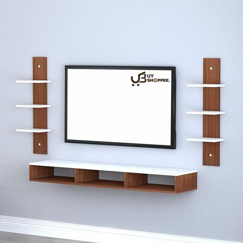 Sunset TV Unit: Stylish Storage & Display for Your Living Room