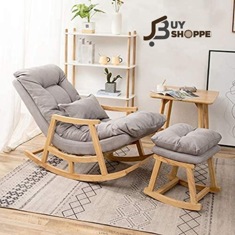 Wooden Arm Rocking Chair for Adults for Home