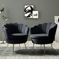 Hendrix Upholstered Barrel Chair (Upgrade Set of 2)