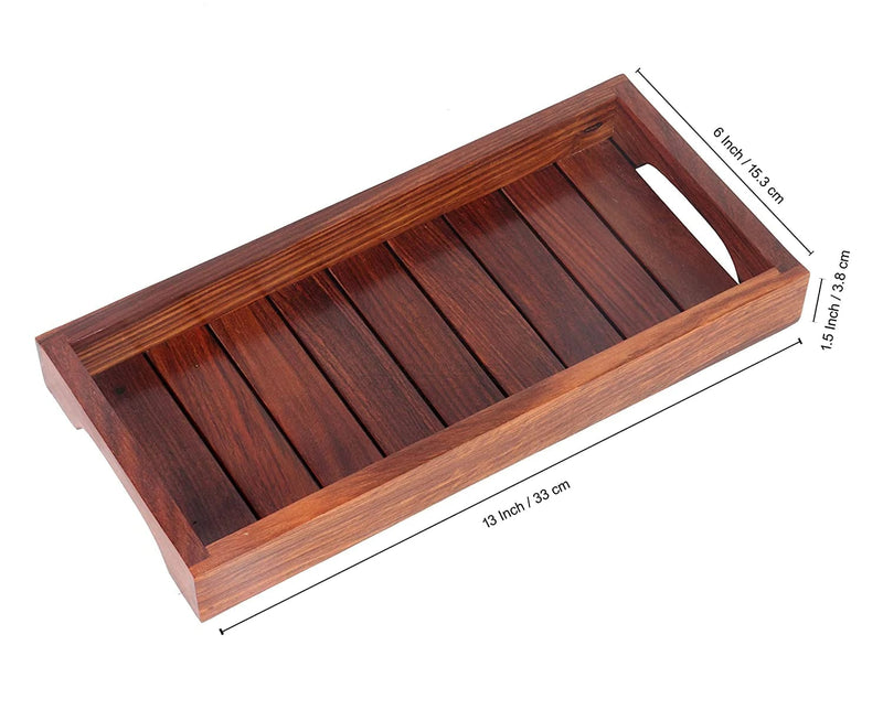 WOODEN SERVING TRAY