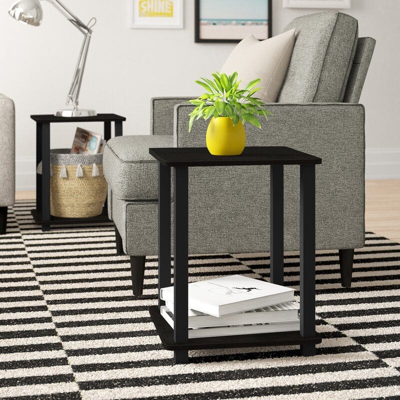 Wooden Tall End Table Fantastice Item