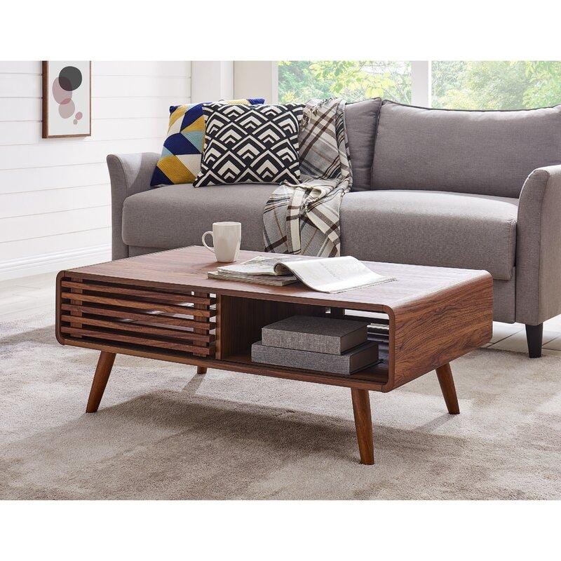4-Legs Coffee Table with Storage