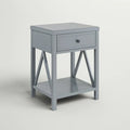 UBuyShoppee Attractive Wooden End Side Table with Storage