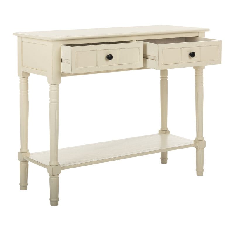 Rectangular shape wooden  Console Table with Drawers