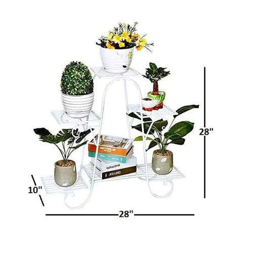 Ubuyshoppee 6 Tier Plant Stands for Indoors and Outdoors, Flower Pot Holder