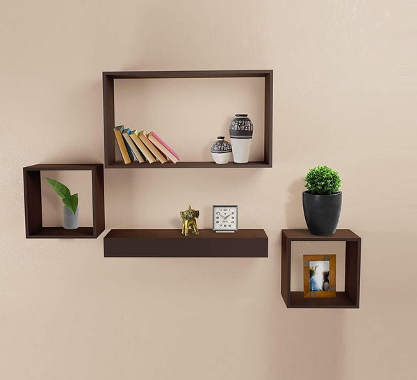 Floating Wall Shelf Wall Mounted Bookcase